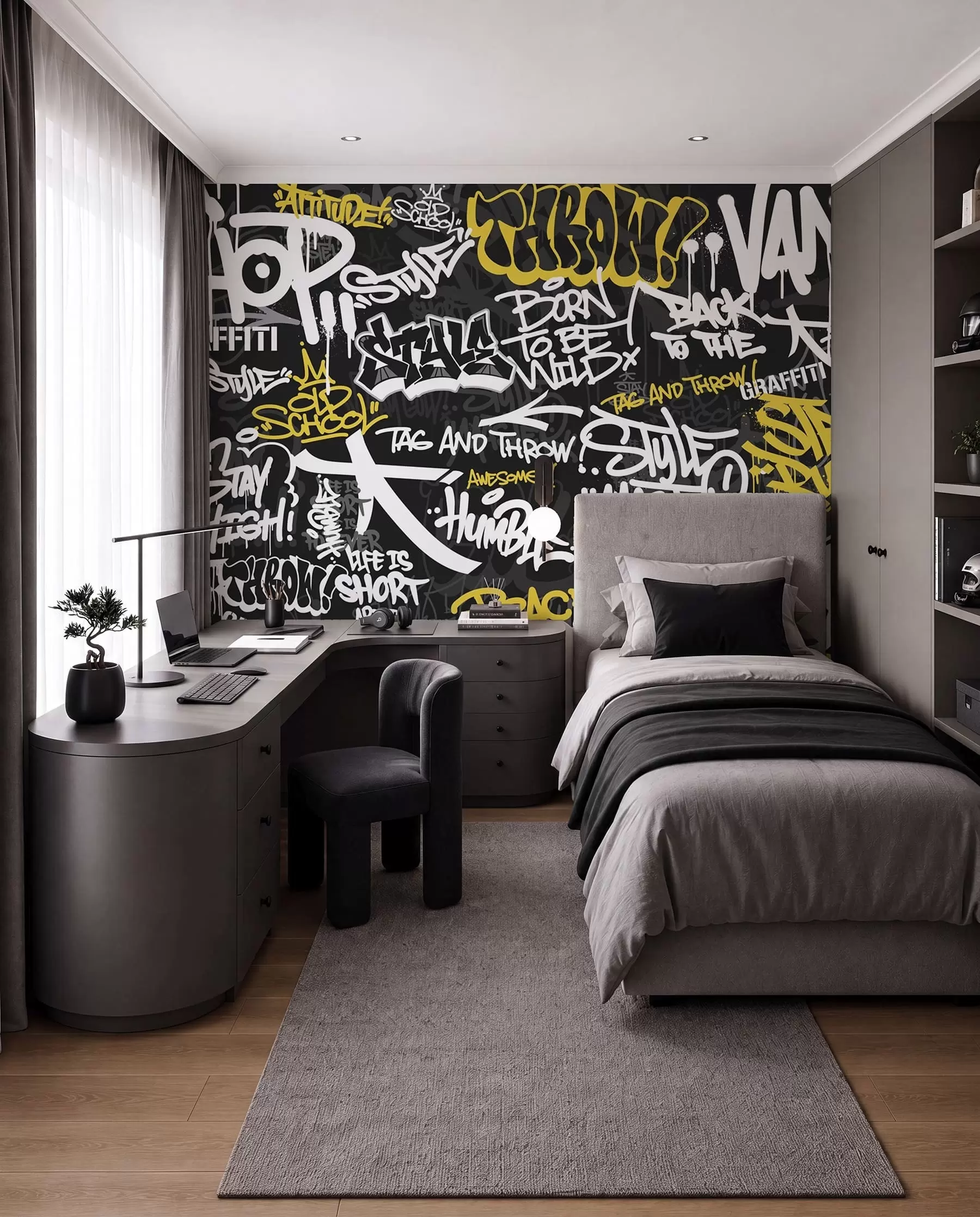 peintures murales Graffiti u98895