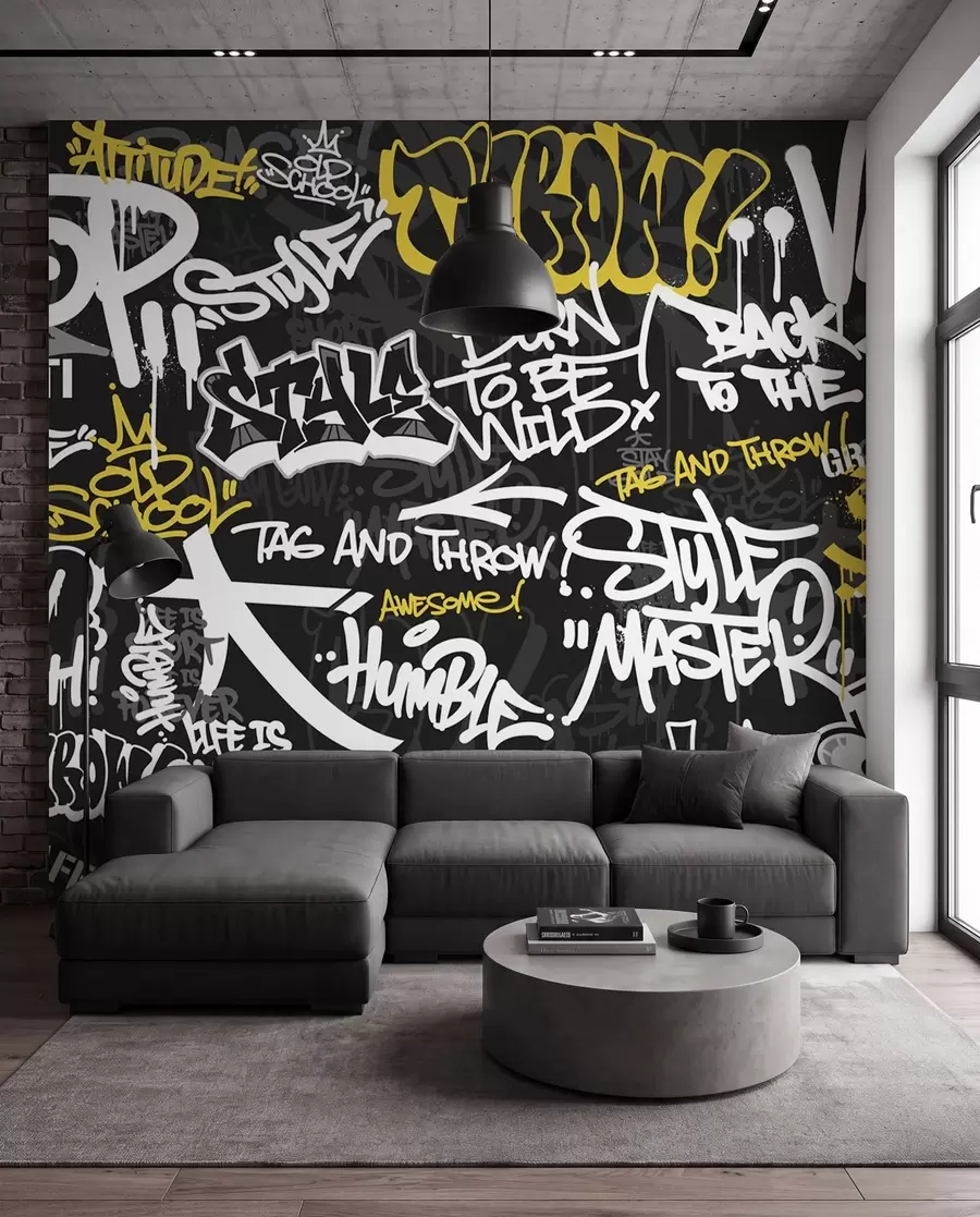 Wall Mural Photo Wallpaper Graffiti u98895