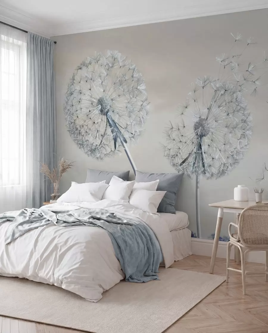 wall murals Large dandelions u44628v1