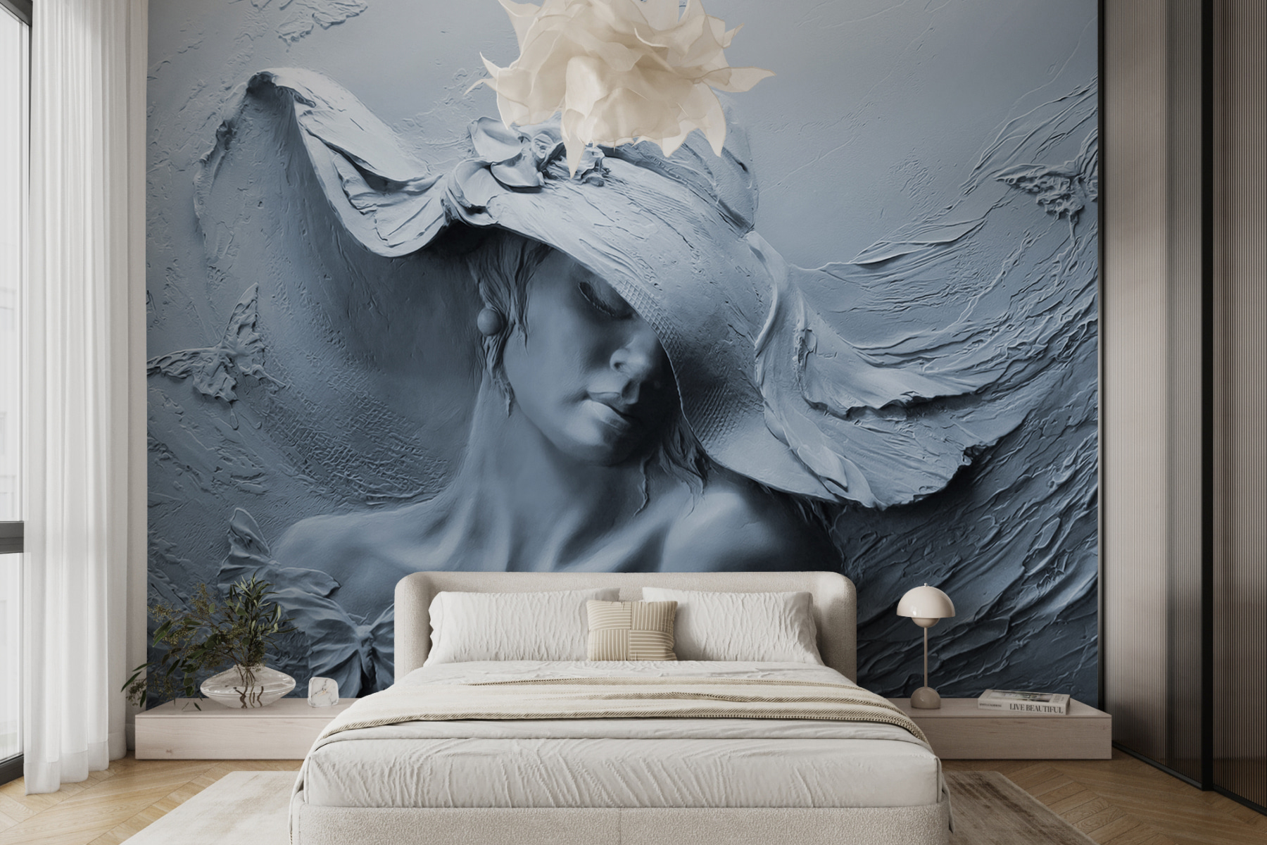 3D Lady Avatar 512 Wall Murals