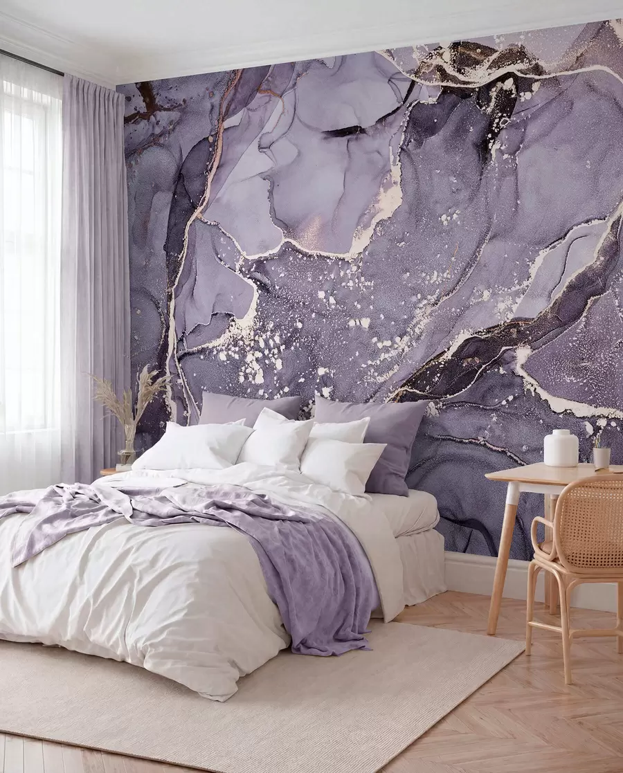 peintures murales Marbre violet u93578v4