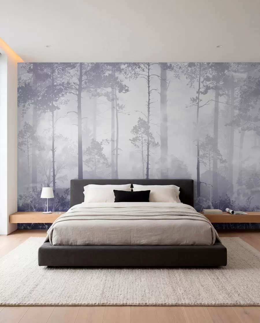 wall murals Lilac Forest Veil u94439v4