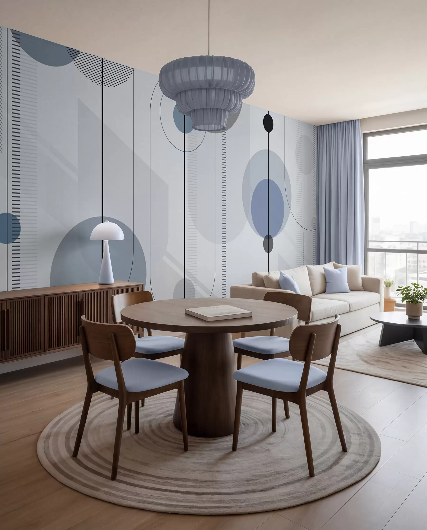 Wall Mural Photo Wallpaper Geometric abstraction u95379v1