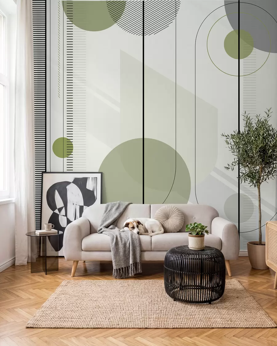 wall murals Geometric abstraction u95379v3