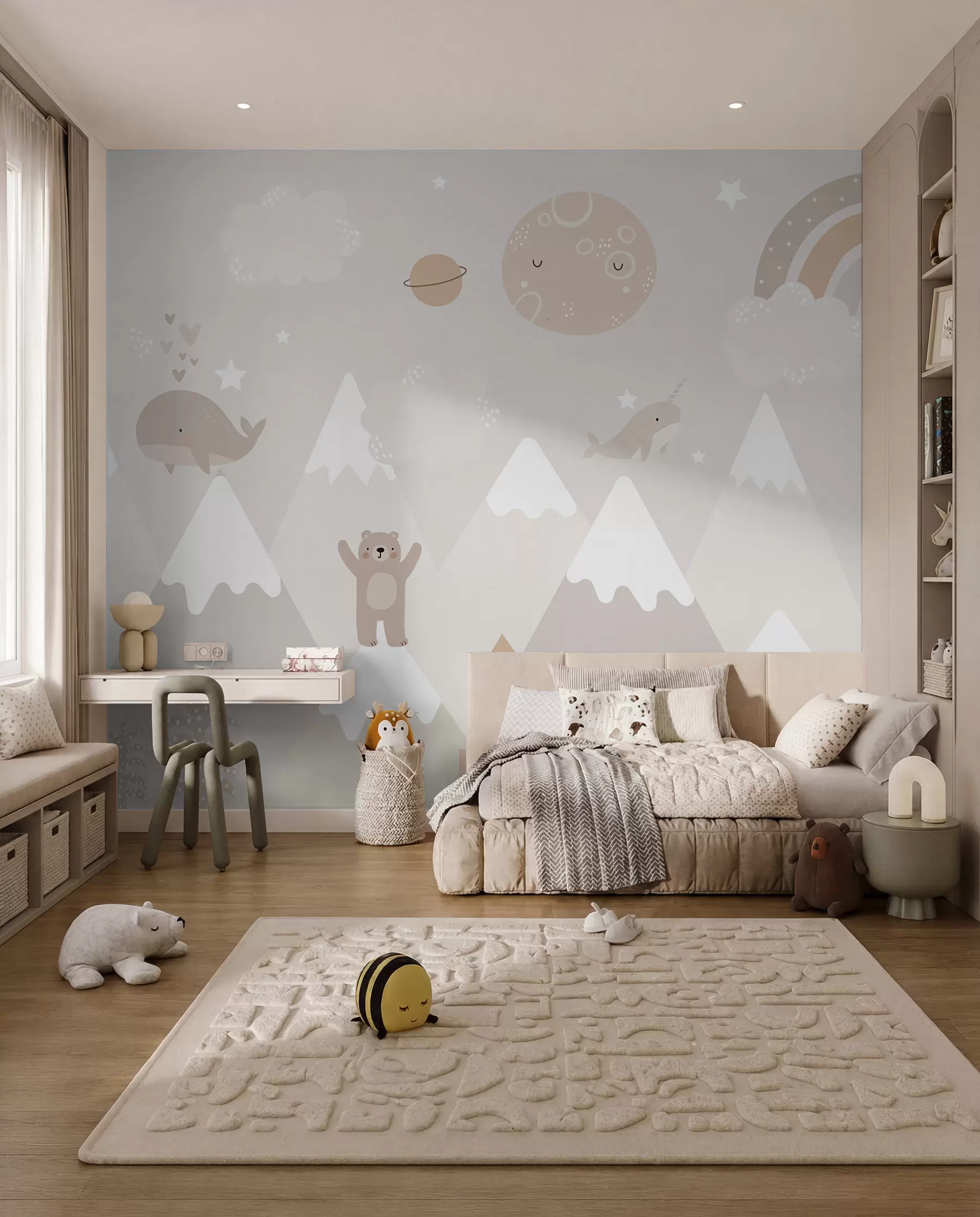murales Pequeños soñadores de montaña u99206