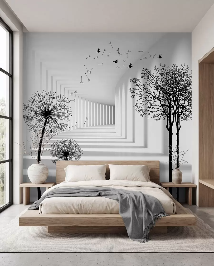peintures murales Profondeur et lumière u37803d1