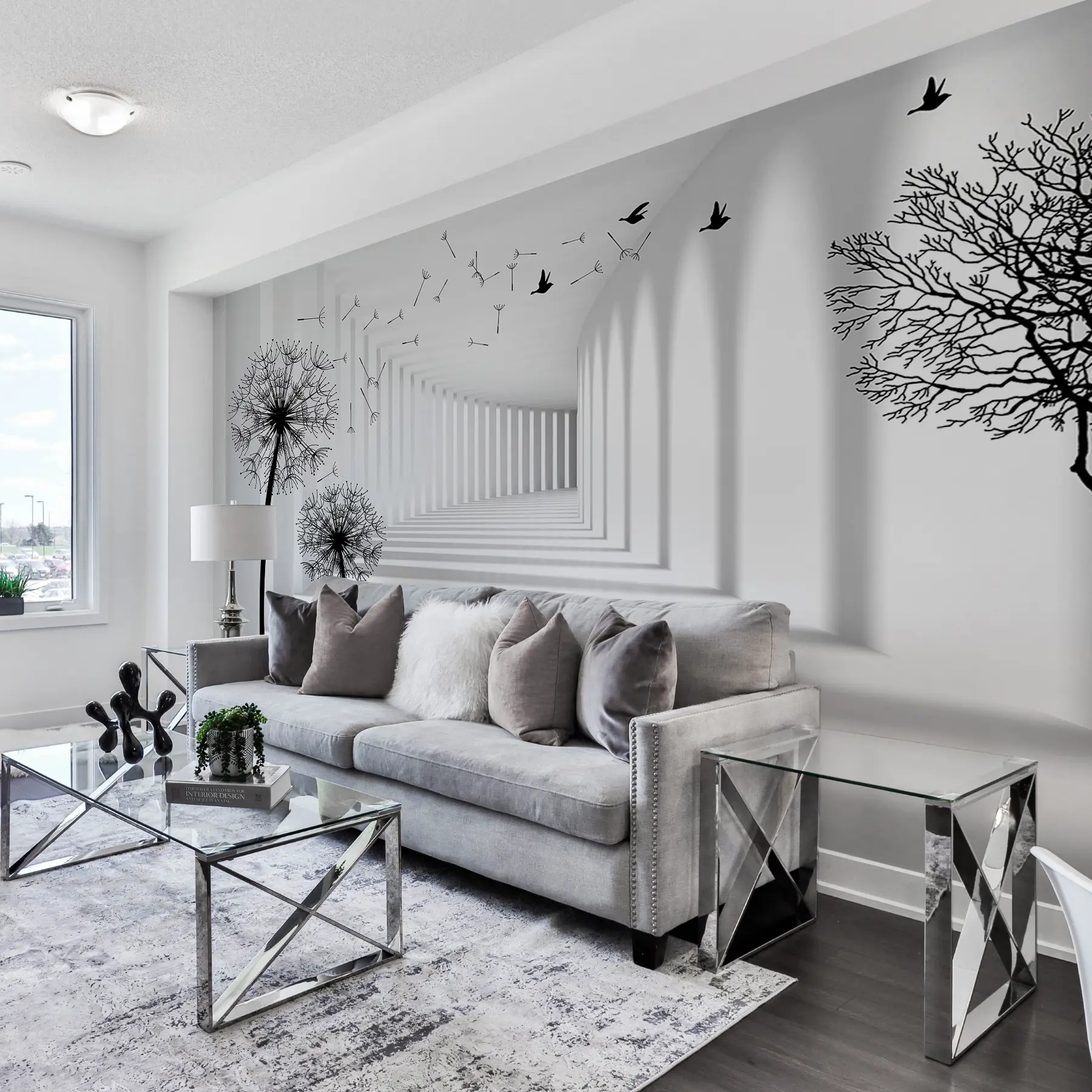 wall murals Dandelion Portal II u37803d2
