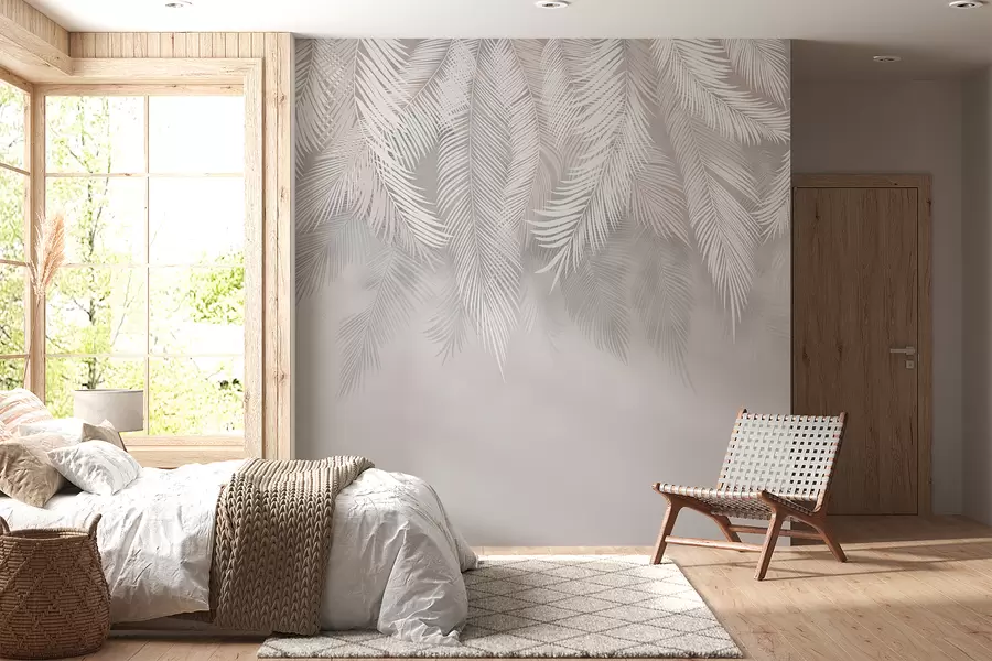 Wall Mural Photo Wallpaper Dangling palm leaves u48556d1