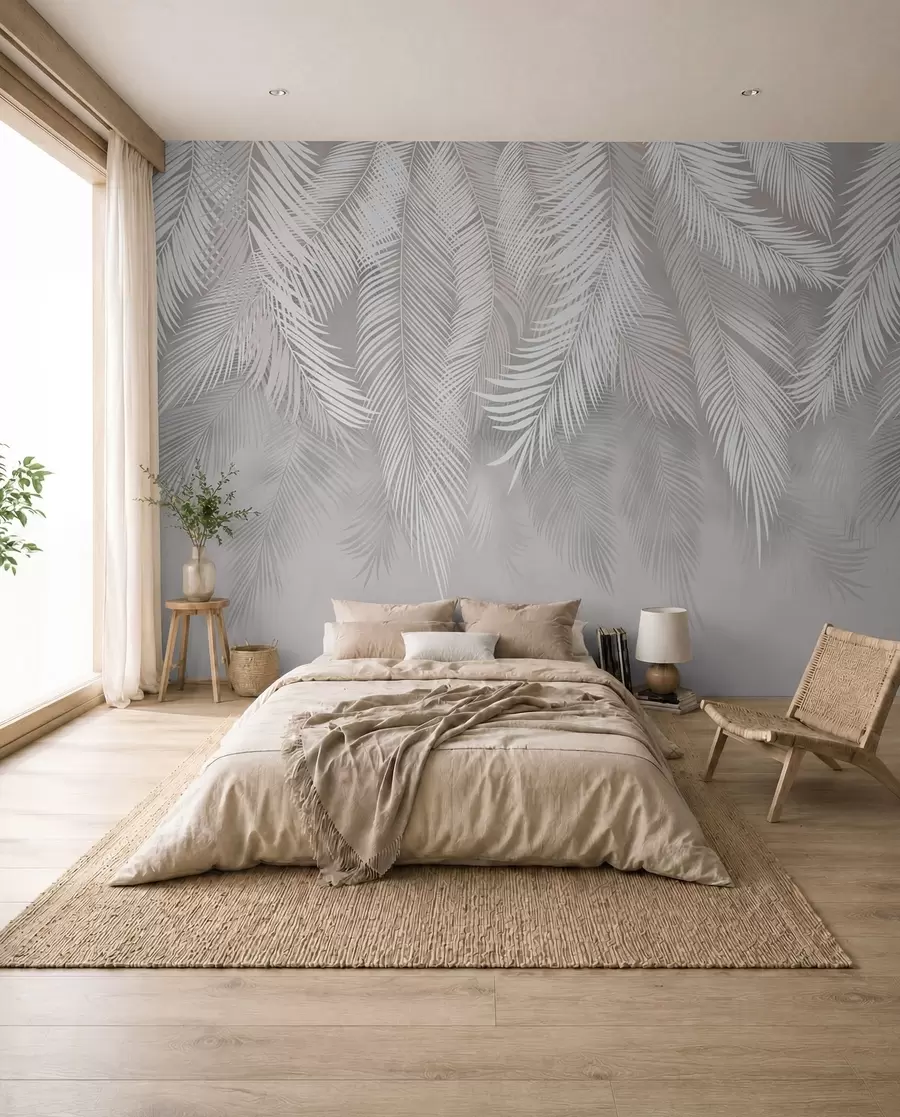 peintures murales Feuilles de palmier suspendues u48556d2