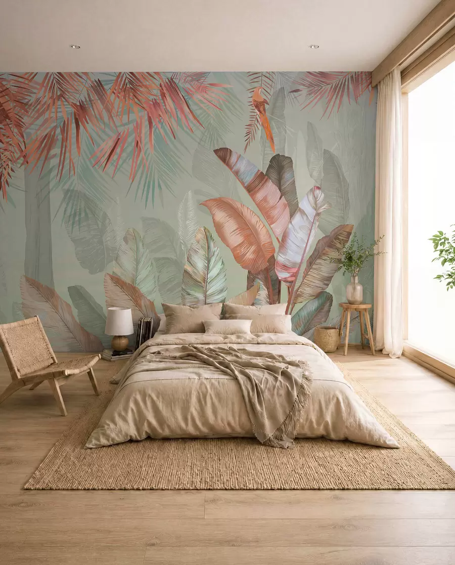 peintures murales Tropiques et volailles u50468v1d2