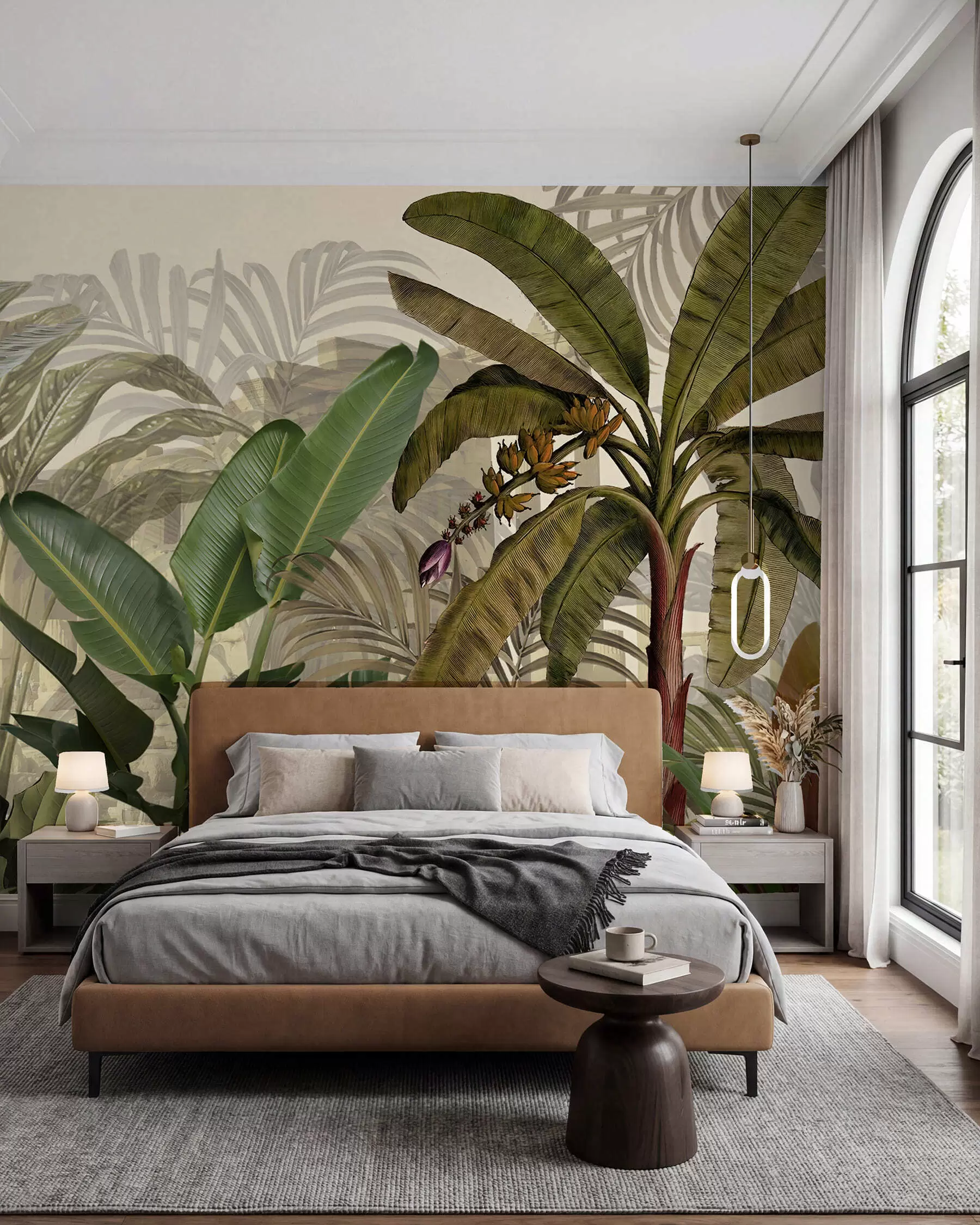 peintures murales Jungle tropicale et feuilles u74748d1