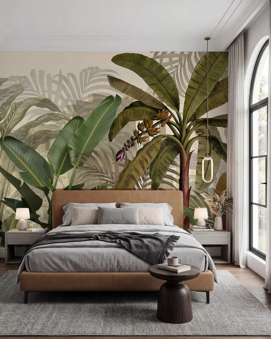 peintures murales Jungle tropicale et feuilles u74748d1