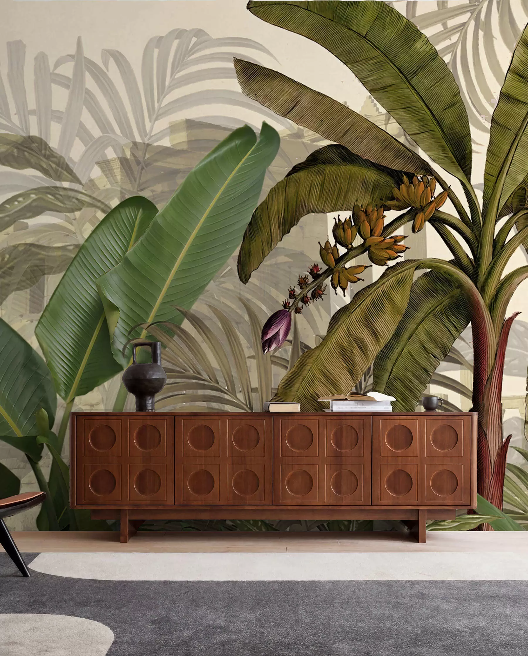 Wall Mural Photo Wallpaper Tropical jungle and foliage u74748d1