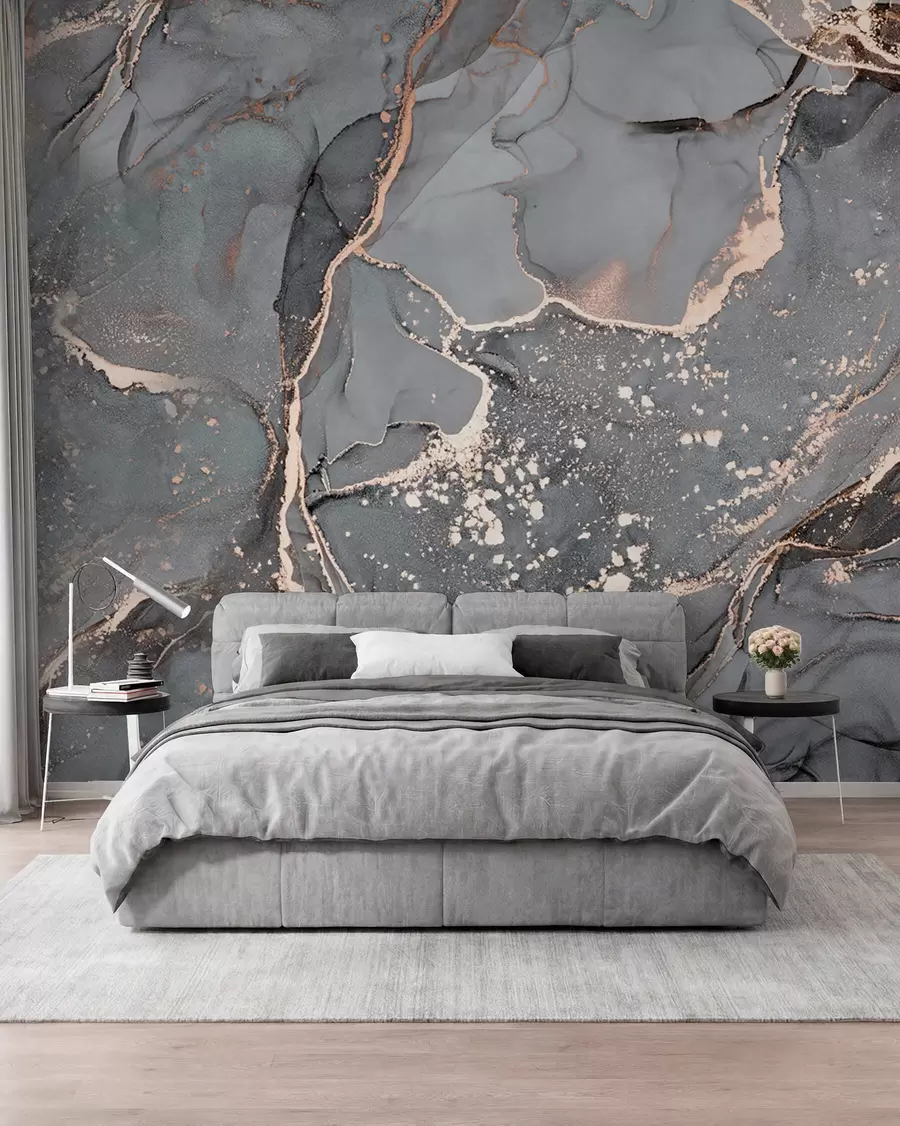 peintures murales Marbre gris u93578d2