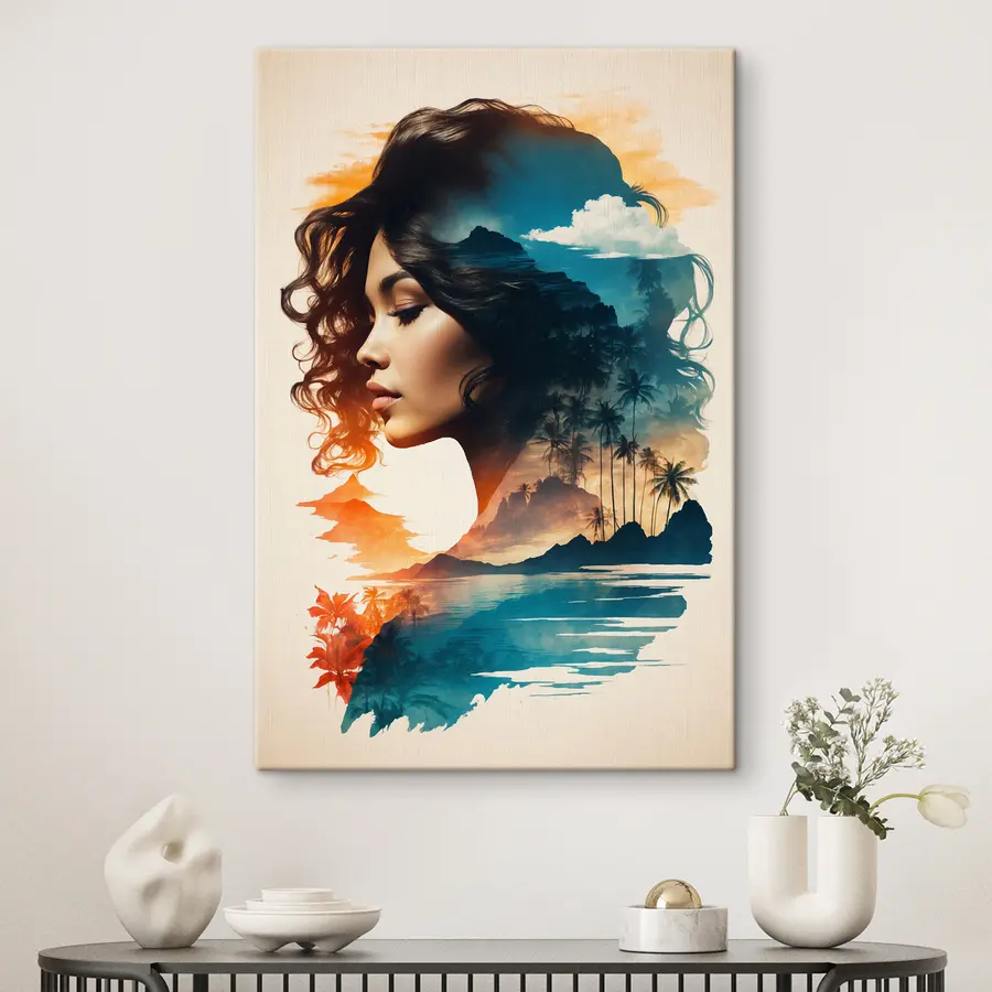 wall murals Nature's beauty within a thoughtful soul s37118