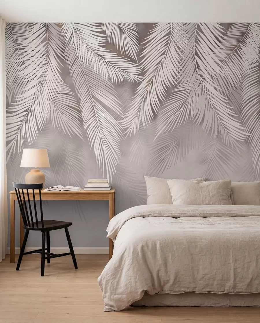 peintures murales Feuilles tombantes délicates u48556v5d2