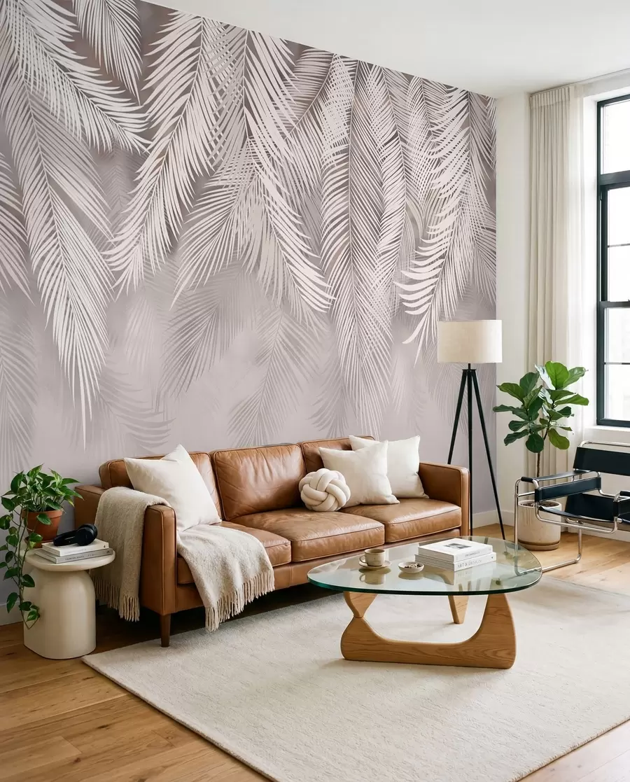 Wall Mural Photo Wallpaper Delicate drooping leaves u48556v5d2