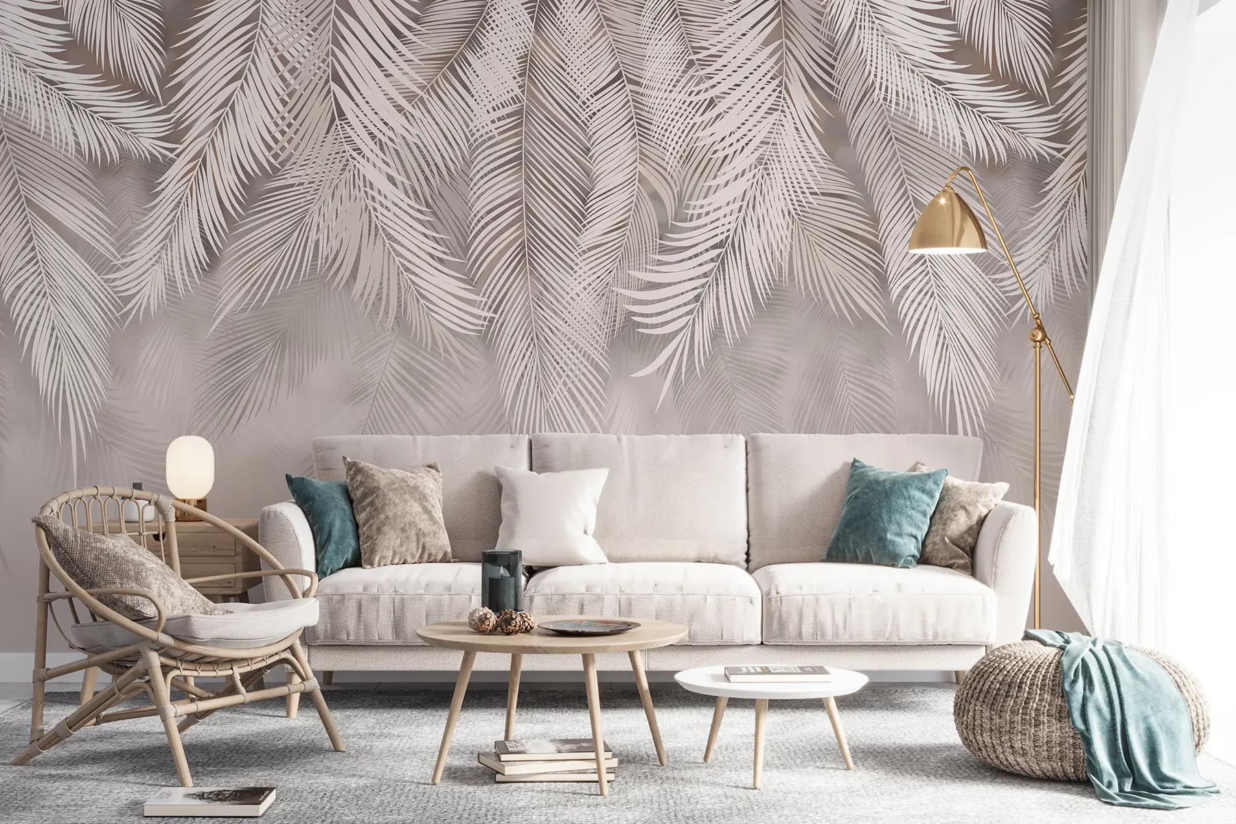 Wall Mural Photo Wallpaper Delicate drooping leaves u48556v5d2