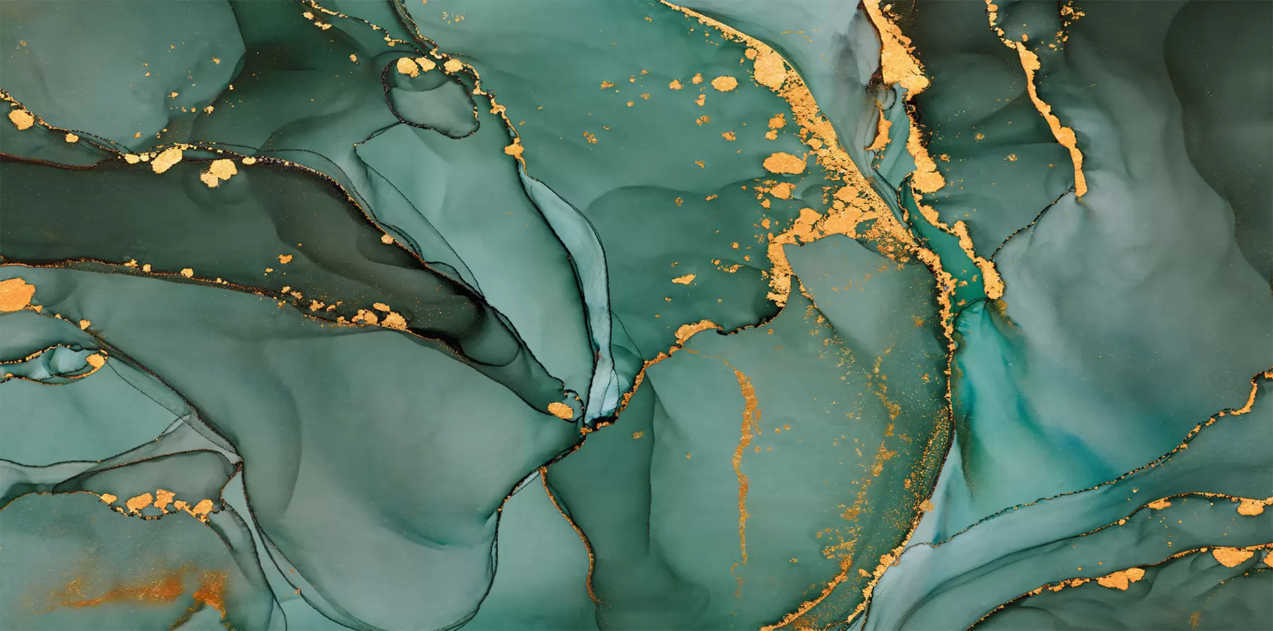 peintures murales Marbre Onyx de luxe avec fissures métalliques u50235d2