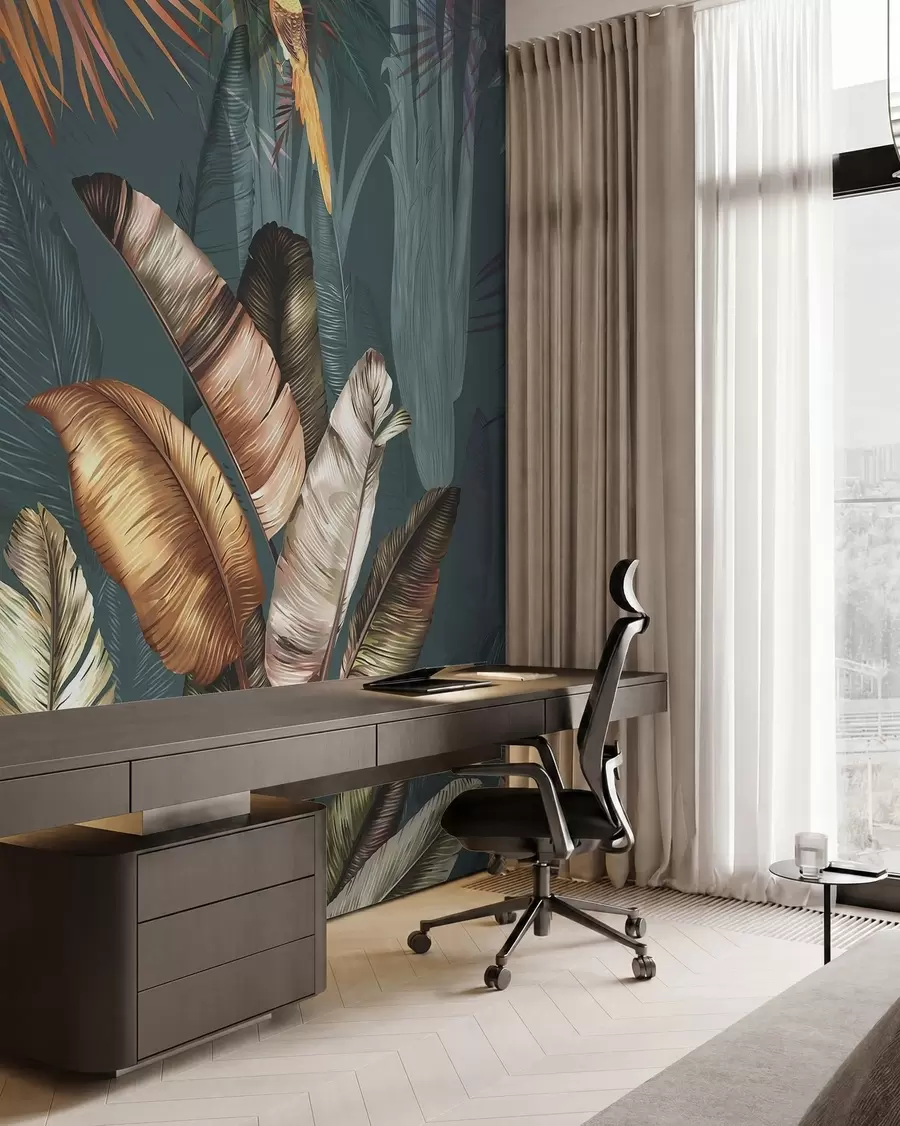 wall murals Leaves u50468d1