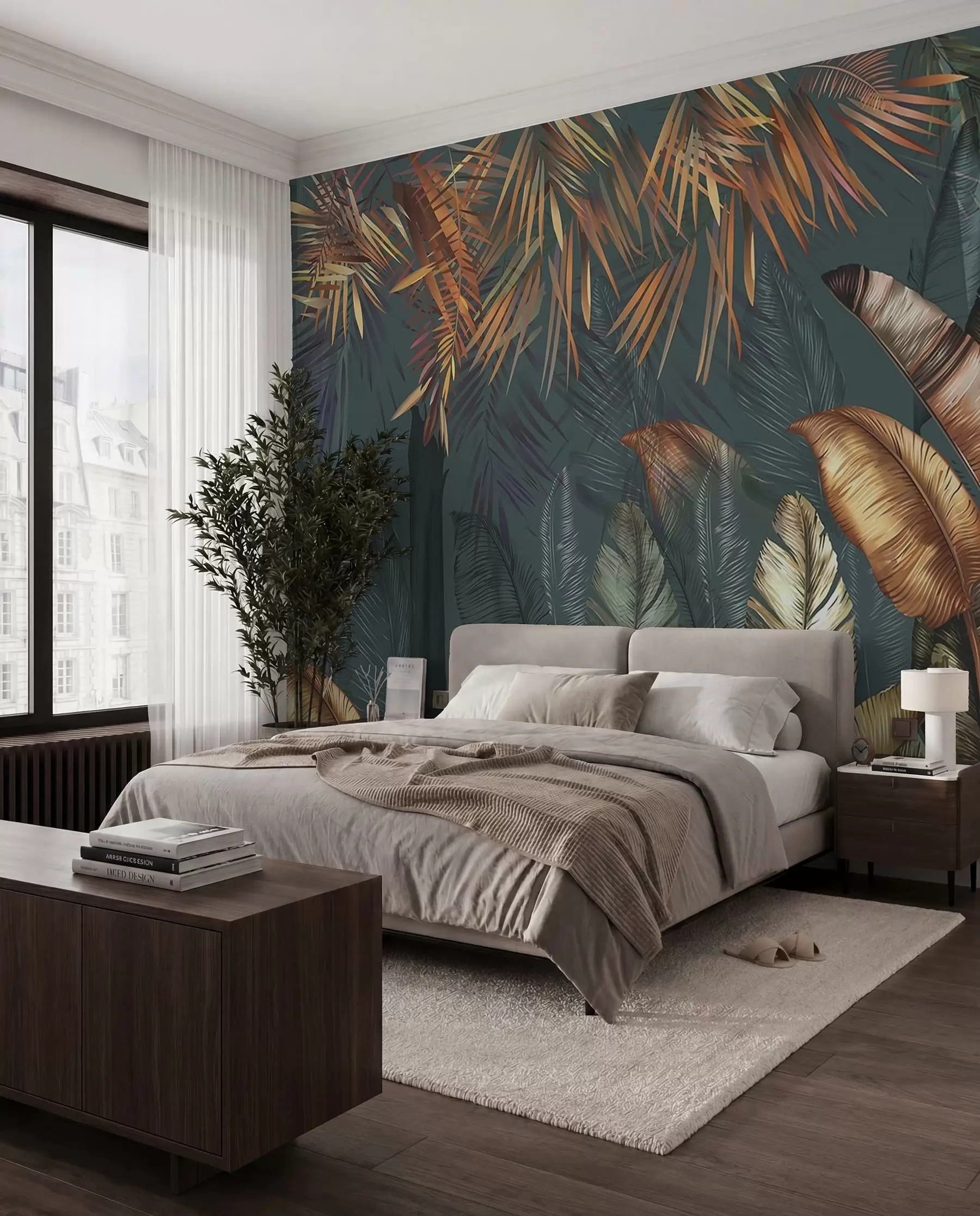 wall murals Leaves u50468d2