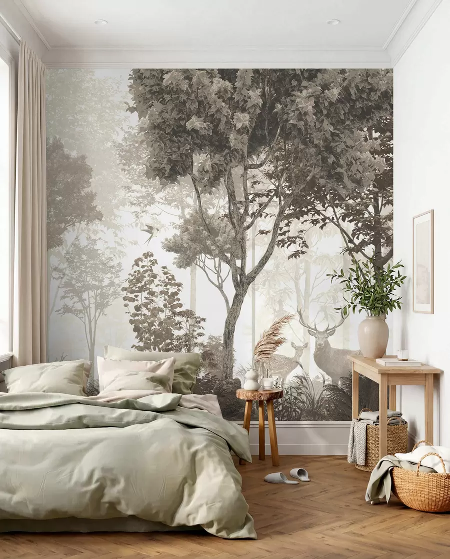 peintures murales Forêt magique u72134d3