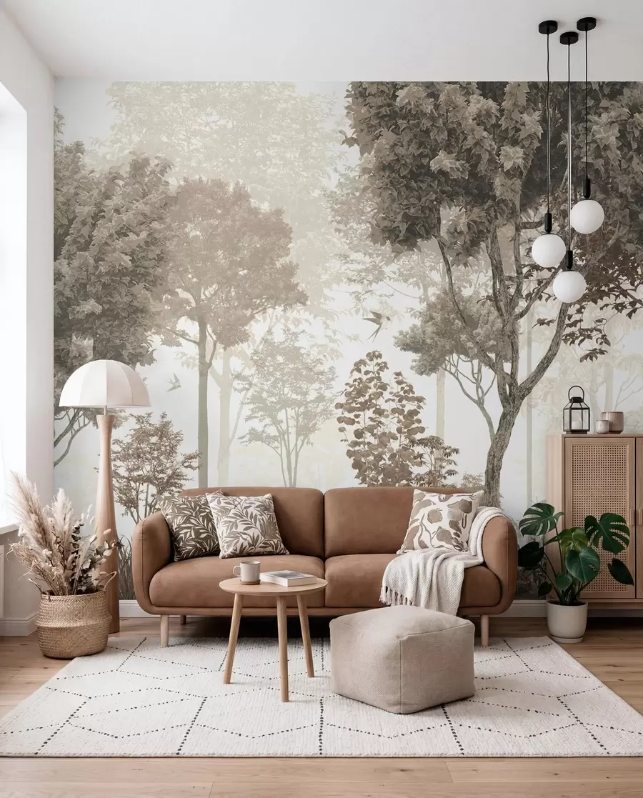 Wall Mural Photo Wallpaper Magical forest u72134d3