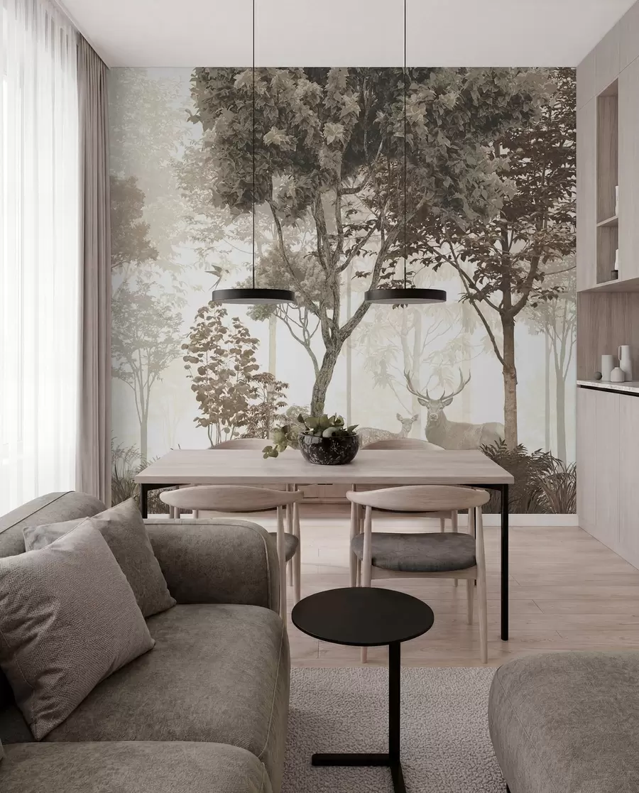 Wall Mural Photo Wallpaper Magical forest u72134d3