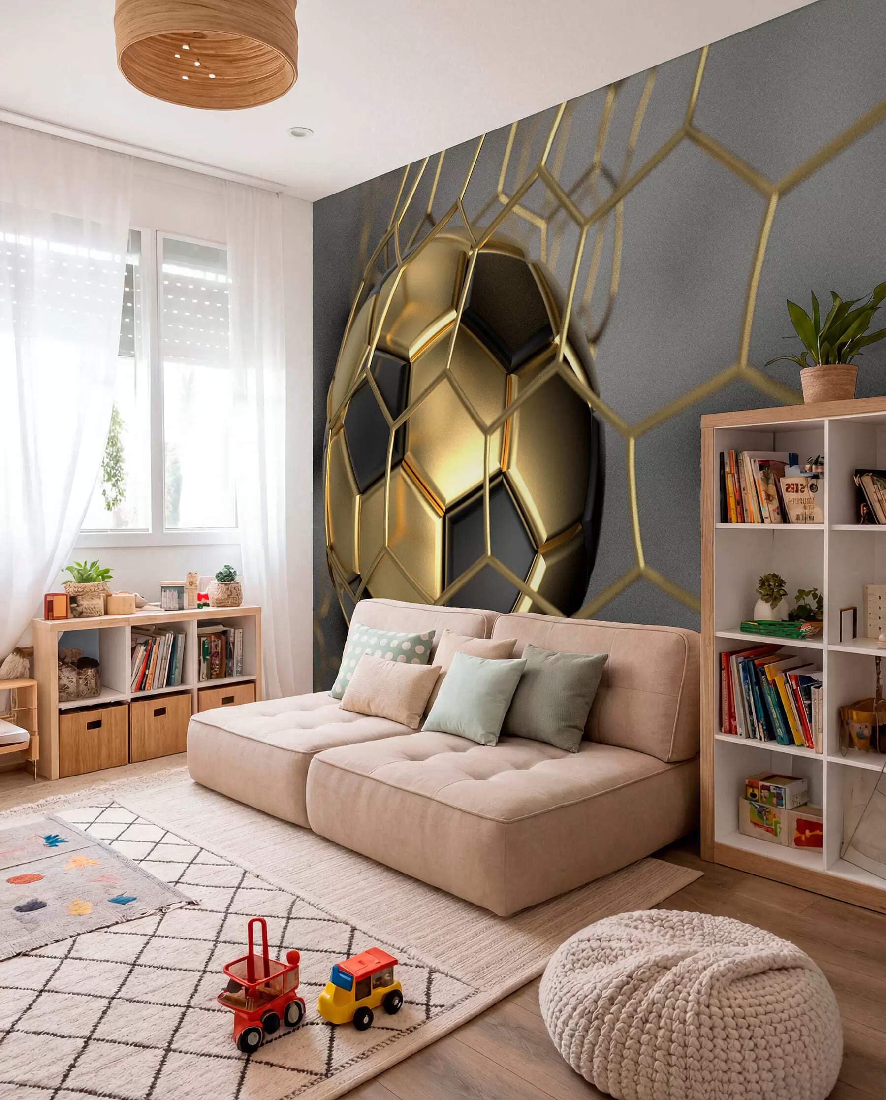 wall murals Golden Goal III u73010d3