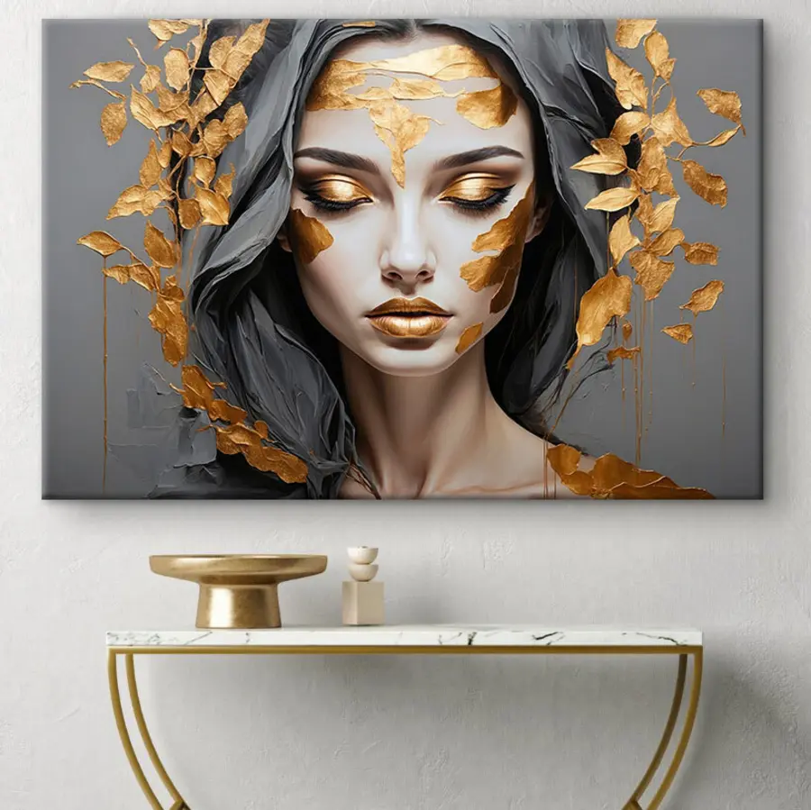 murales Belleza elegante con elementos naturales s37326