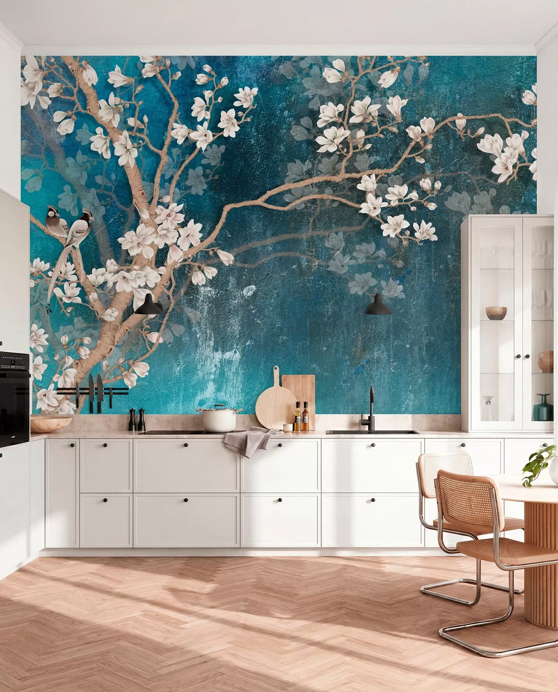 wall murals Flowering branches u12150d1